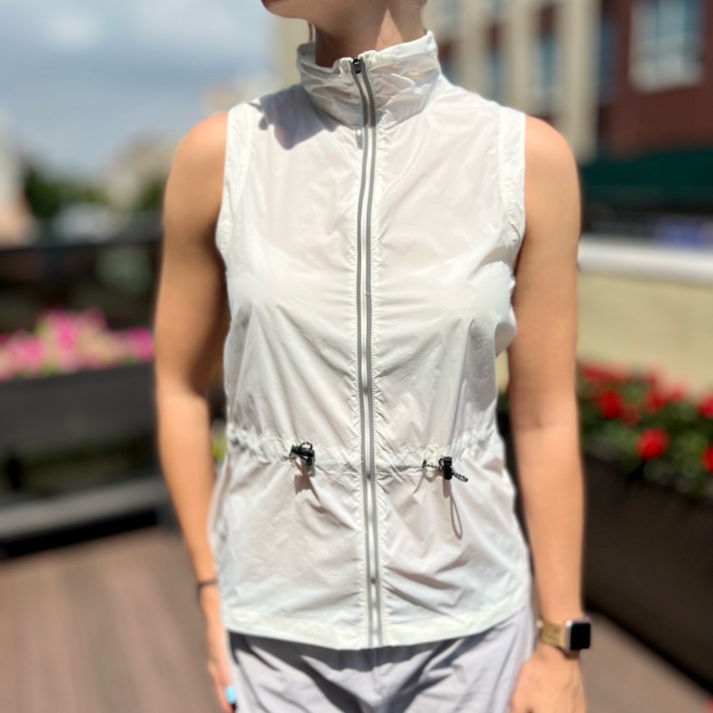 4-U Performance Jackets & Coats | Running Vest White Size S
